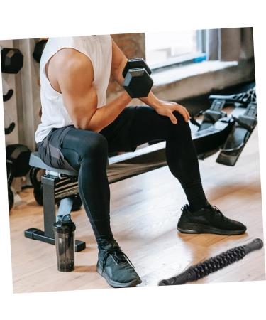 Healeved 3 Pack Massage Roller Stick - Leg & Neck Muscle Relaxation Device for Deep Tissue Therapy - TPR Exercise Roller for Yoga & Fitness - Buy Online on GoSupps.com