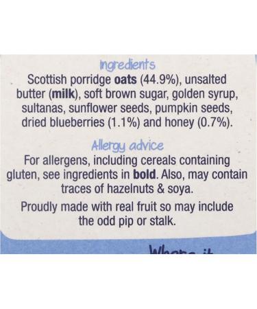 Stoats Blueberry and Honey Porridge Oat Bars 200 g - Buy Online on GoSupps.com