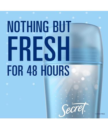 Buy Secret Invisible Solid Antiperspirant & Deodorant - Fresh Linen Scent 2.6 Oz - International Shipping Available - Buy Online on GoSupps.com