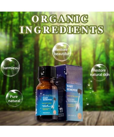 Skin Spot Removal | 10ml Solution for Dissolving Mole Daily Beauty Care for Face Legs Feet Arms Home and Travel Men Women - Buy Online on GoSupps.com