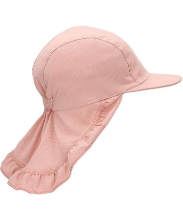 Sterntaler Girls Peaked Cap with Neck Protection - Wave Sun Hat 43 Pale Pink | International Shipping Available - Buy Online on GoSupps.com