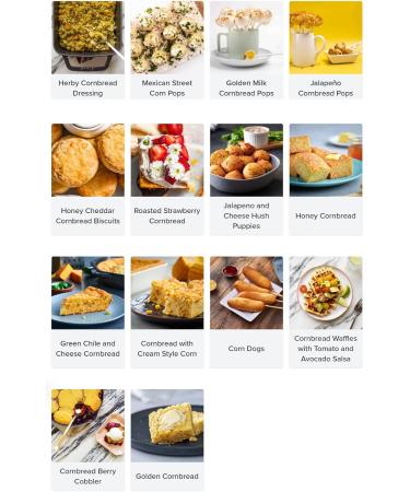 Bob's Red Mill Non-GMO Golden Cornbread Baking Mix 368 gr (Pack of 1) - Buy Online on GoSupps.com