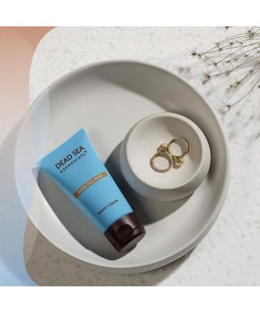 Dead Sea Essentials Mud Night Cream | Hydrating Vegan Skin Care | Cruelty-Free Moisturizer - 1.69 Fl oz (50 ml - Buy Online on GoSupps.com