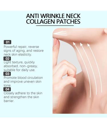KTRolster neck wrinkle patches Golden Collagen & Hyaluronic Acid Pads for Neck Wrinkles Deep Moisturizing Firming & Lifting Adjustable Line Remover Wrap for All Skin Types - Buy Online on GoSupps.com
