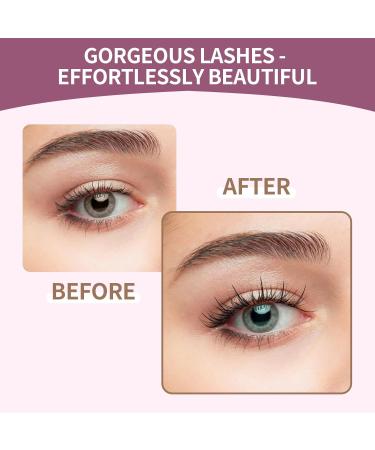 Premium Individual Lashes - 220 Clusters Eyelash Extensions | 4 Types: Natural Fairy Manga Bottom | DIY Lashes at Home (6-11mm Mixed - Buy Online on GoSupps.com
