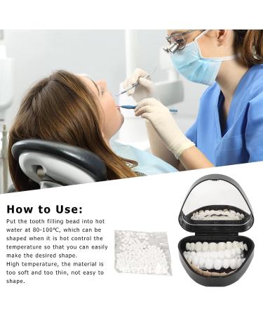 Temporary Tooth Repair Kit for Halloween Cosplay - Malleable False Teeth & Thermal Adjustment Beads - Buy Online on GoSupps.com