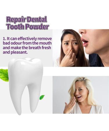 Purple Teeth Whitening Powder - Effective Cosmetic Tooth Cleaning & Whitening for Visible Results - Buy Online on GoSupps.com