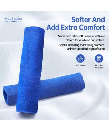 8 Pack CPAP Headgear Strap Covers - Universal & Reusable Soft-Fleece Pads by Medihealer - Buy Online on GoSupps.com