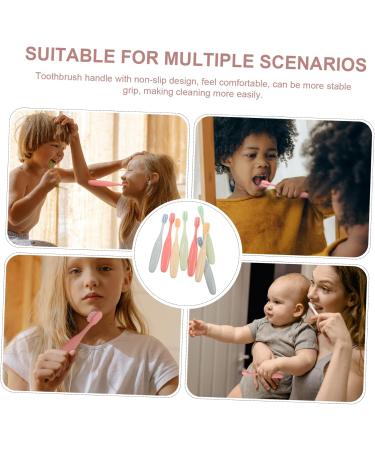 Beavorty 8-Piece Soft Toothbrush Set - Extra Soft Bristles for Adults & Kids | Travel & Wear-Resistant Design - Buy Online on GoSupps.com