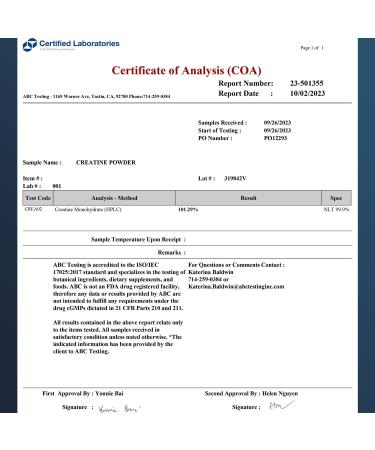 ProHealth Longevity Micronized Creatine - Pharmaceutical Grade for Muscle Growth & Brain Support | 90 Servings 5g/Serving - Buy Online on GoSupps.com