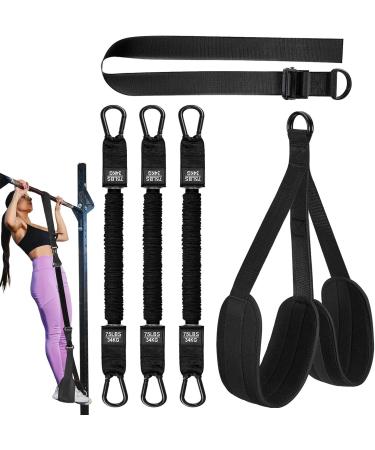 Pull up Assistance Bands | Multifunctional 210 Pounds Assistance Bands | High Intensity Strength Training Tool Workout Equipment for Home Gym Black - Buy Online on GoSupps.com