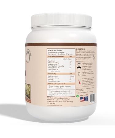 Herbo Protein 100% Whey Protein Isolate Naturally Hydrolized. 24g of Protein 2g of Sugar Low Carb Gluten Free 2 Pound 30 Servings Vanilla - Cinnamon - Cardamom Protein Powder - Buy Online on GoSupps.com