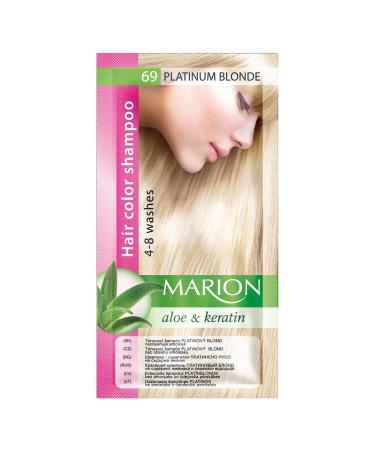 Marion shampoo in sachet semidurable color shelf life 4 to 8 washes with aloe and keratin