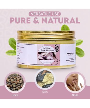 Organic Ivory Shea Butter - Raw African Shea Butter for Skin & Hair | Natural Moisturizer - Buy Online on GoSupps.com