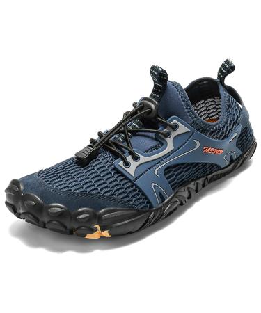 Ashion barefoot shoes men women toe shoes barefoot shoes aquasque fitness shoes beach shoes swimming shoes swimming shoes water shoes 44 EU blue