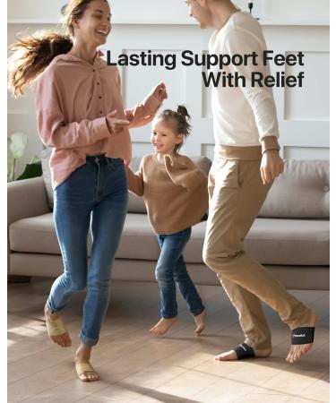 ZooNut Copper Arch Support Bands (2 Count) - Plantar Fasciitis & Flat Feet Relief - Buy Online on GoSupps.com