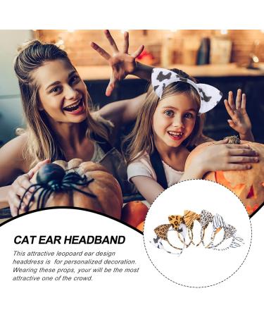 Shop Lurrose 6-Piece Plush Animal Hair Ties - Cat Tiger Leopard Designs for Halloween & Parties | Trendy Accessories for Girls & Women - Buy Online on GoSupps.com