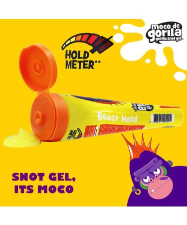 Moco de Gorila Punk Hair Styling Gel 3-Pack 11.99 Oz - Long-lasting Hold, Reactivate with water - Squeezable Bottles - Punk 11.99 Ounce (Pack of 3) - Buy Online on GoSupps.com
