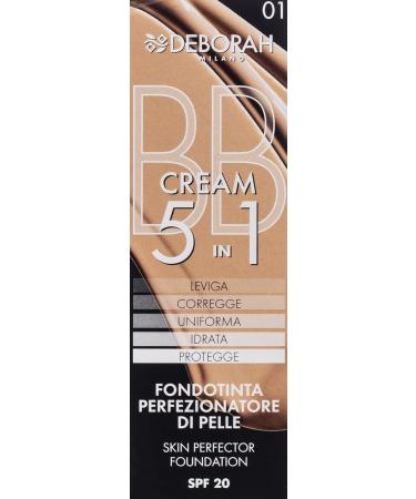 Buy DEBORAH 5-in-1 Liquid Foundation BB Cream Fair 30 ml - International Shipping Available - Buy Online on GoSupps.com