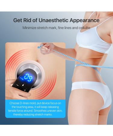 Tezzionas Cellulite Massager - Professional Body Sculpting Machine for Cellulite & Stretch Marks Removal - Handheld Body Slimming Device (Pink) - Buy Online on GoSupps.com
