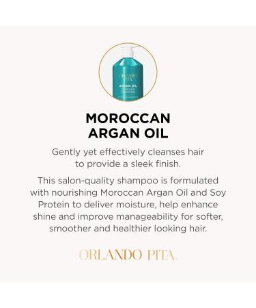 ORLANDO 1108984 Pita Argan Oil Shampoo 27 oz - Nourishing & Revitalizing Hair Care - International Shipping Available - Buy Online on GoSupps.com