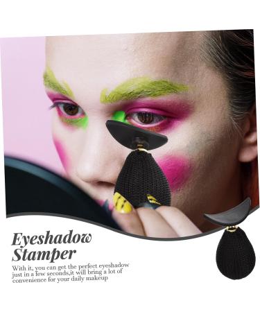 FRCOLOR 2pcs Eye Shadow Stamp Makeup Tools Eyeshadow Seal Cut Women Makeup Using Supply The Lazy Make up 1 count (Pack of 1) Blackx2pcs - Buy Online on GoSupps.com