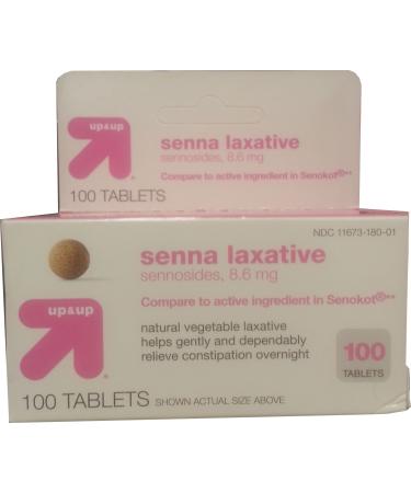 Up&Up Senna Laxative Sennosides 8.6mg 100 tablets