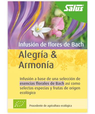  Salus Salus Flowers of Bach Joy & Harmony Infusion - 15 envelopes of 2 g - Buy Online on GoSupps.com