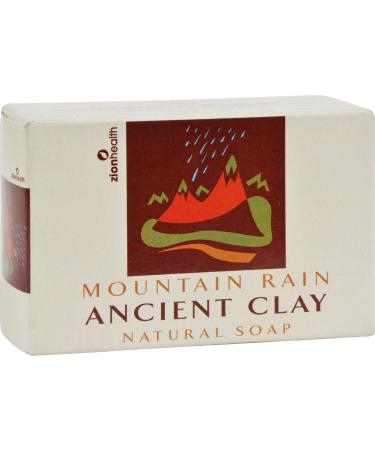 Zion Health Natural Clay Soap Mountain Rain 6 Oz