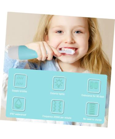 Partykindom Automatic Toothbrush Set for Kids | Soft PP Electric Oral Care | 1-Pack Blue - Buy Online on GoSupps.com