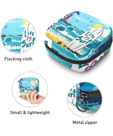 Women's Bonds Storage Pockets Stillpad Halter - Portable Surf Board & Period Kit Bag | Stylish & Functional Feminine Product Bag in Color3 - Buy Online on GoSupps.com