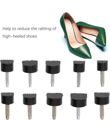 High Heel Tip Replacement - Non-Slip TPU Polyurethane Iron Shoes Repair - 40 Pairs 10 Sizes for Comfort & Safety | International Shipping - Buy Online on GoSupps.com