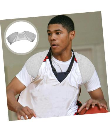 BESPORTBLE Grey Shoulder Wrap Protector Spandex Shoulder Brace Breathable Shoulder Brace - Buy Online on GoSupps.com