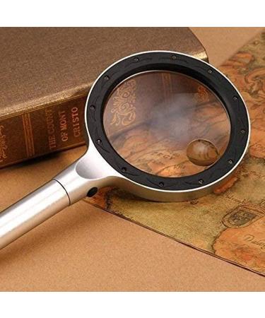 Spacmirrors Magnifying Glass Ultra high Definition Magnifying Glass Magnifying Glass 2.5X 5X Handheld Magnifying Glass Magnifier - Buy Online on GoSupps.com