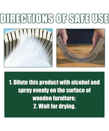  Ziennhu Furniture conditioner - 120 ml - Furniture cleaner - Wood cleaning spray - Fast shine restorer to protect against drying - Buy Online on GoSupps.com