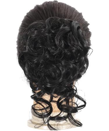 Claw Messy Bun Hair Piece Clip w/ Wavy Curly Chignon - Buy Online on GoSupps.com