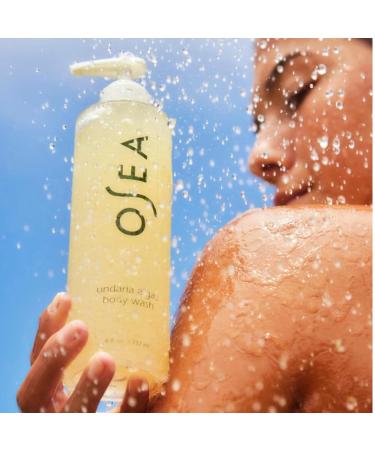 OSEA Undaria Algae Body Wash - pH Balanced - Hydrating & Moisturizing Citrus Scented Cleanser - Clean Vegan Non-Toxic Skincare - 8oz - Buy Online on GoSupps.com