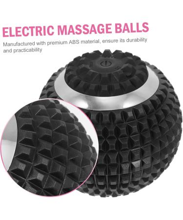 Beavorty Mini Vibrating Massage Ball | Foot & Hand Massage Globe for Plantar Fasciitis & Fitness Yoga | Prickly Vibration Roller - Buy Online on GoSupps.com