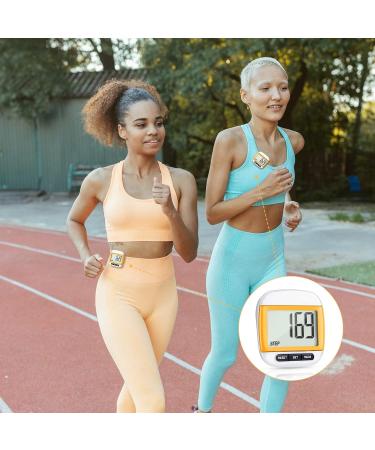 LCD Clip-on Pedometer - Multifunction Step Counter for Seniors, Men, Women & Kids | Walking Distance Tracker for Outdoor Sports & Running - Buy Online on GoSupps.com