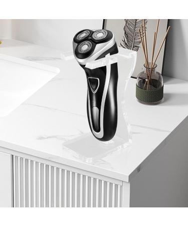 Acrylic Beard Brush Holder - Multipurpose Transparent Display Stand for Men | Space-Saving & Sturdy Construction - Buy Online on GoSupps.com