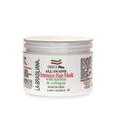 La-Brasiliana Dieci Plus All-in-One Intensive Hair Mask  8.44 fl.oz.