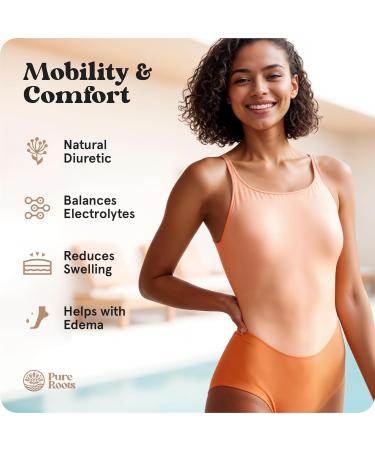 Caffeine-Free Water Pills for Swollen Legs & Feet | Natural Diuretics for Water Retention | Biotrim with Dandelion Root - Buy Online on GoSupps.com