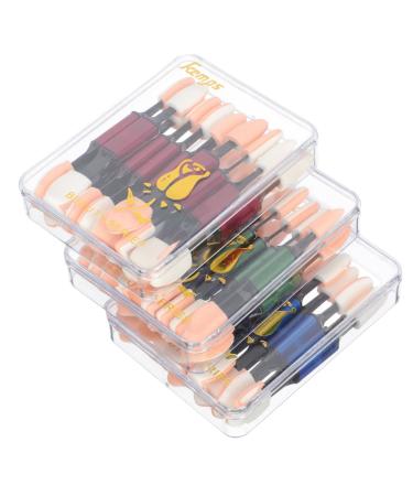 Ipetboom 30pcs Double Ended Eye Shadow Stick Eyeshadow Double Head Sponge Applicator Girl Makeup Tools Woman