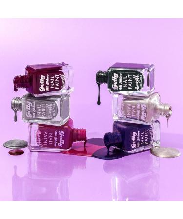 Barry M Nail Paint Gift Set 6 Metallic Gelly Hi Shine Nail Paints - Starry Night - Buy Online on GoSupps.com