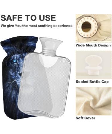 Buy Lion ICY Eyes BAP Free Hot Water Bottle 2L - Large Hot Water Bag for Pain Relief | Ideal Hot & Cold Compress for Comfort | International Shipping Available - Buy Online on GoSupps.com