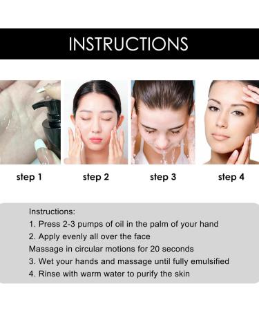 Heartleaf Pore Control Cleansing Oil Oil Cleanser Facial Cleanser Oil Daily Makeup Removal Lightweight Cleansing Oil Skincare Cleanser Calming Skin Deep Cleansing Oil for All Skin Types 100ml - Buy Online on GoSupps.com