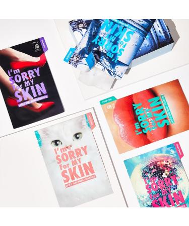 I M SORRY FOR MY SKIN Ph5.5 Moisture Facial Mask - Hydrating International Shipping - Best Skin Care Mask - Buy Online on GoSupps.com