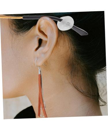 Osaladi 20 Pairs Anti-Slip Glasses Bracket Sleeves - White Earshots Cozy Gel Holders for Glasses & Earrings Replacement 1.5x1.5cm - Buy Online on GoSupps.com