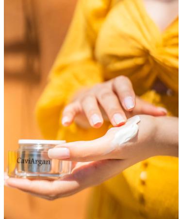 Essence of Argan Caviargan Facial Moisturizer - Hydrating Face Cream with Caviar Hyaluronic Acid Argan Oil & Retinol for Women (1fl.oz/30ml) - Buy Internationally - Buy Online on GoSupps.com