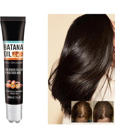 Batana Oil Roll-On Liquid For Hair Growth 20ml Denser Fuller Healthier Hair Oil Nourish Damag Hair Roll-On Liquid 20ml Batana Oil Roll-on Liquid For Hair Growth Nourish Damaged Hair Oil - Buy Online on GoSupps.com